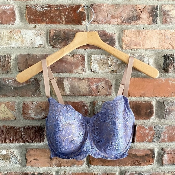 NWT ThirdLove Lavender 24/7 Lace Balconette Bra - Picture 2 of 6
